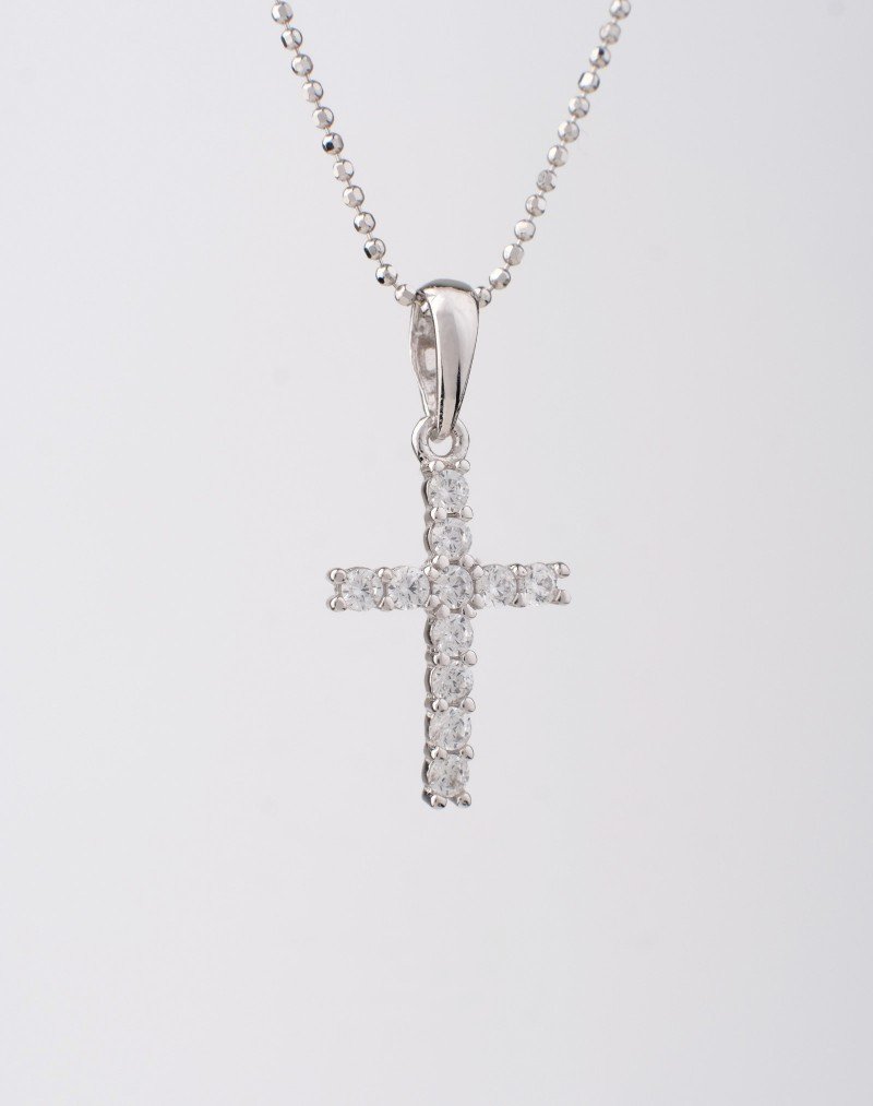 Blato aukso pakabukas "Kryželis"-Pagrindinis-aukseja