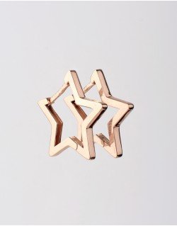 Auskarai Žvaigždutės. Rausvas auksas, praba 585 | Aukseja.lt