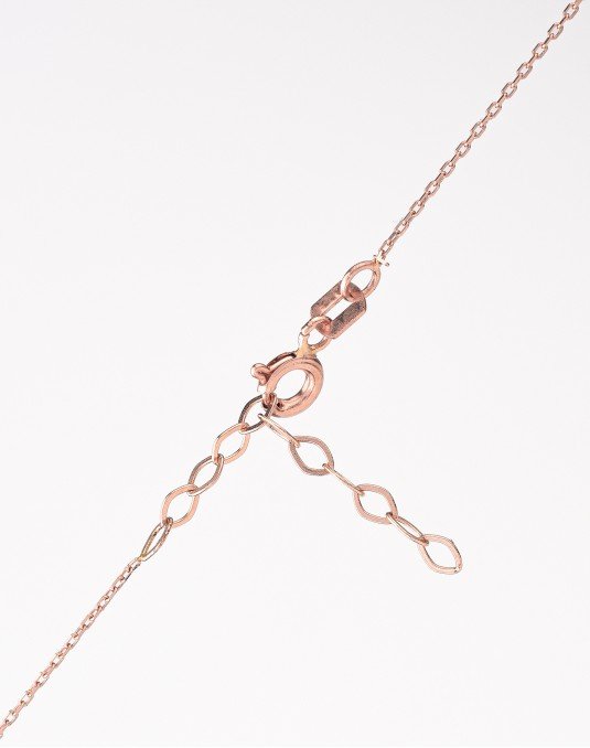 Gandinėlė su pakabuku "Akutė". Rausvas auksas, praba 585. | Aukseja.lt