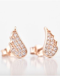 Auksarai Sparnai. Rausvas auksas, praba 585 | Aukseja.lt