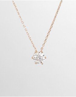 Grandinėlė su pakabuku "Akutė". Rausvas auksas, praba 585. | Aukseja.lt