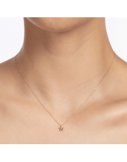 Minimalistinė grandinėlė su pakabuku - Gėlytė