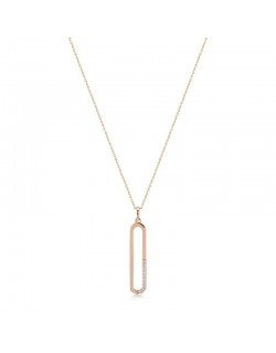 Grandinėlė su pakabuku - Ovalas