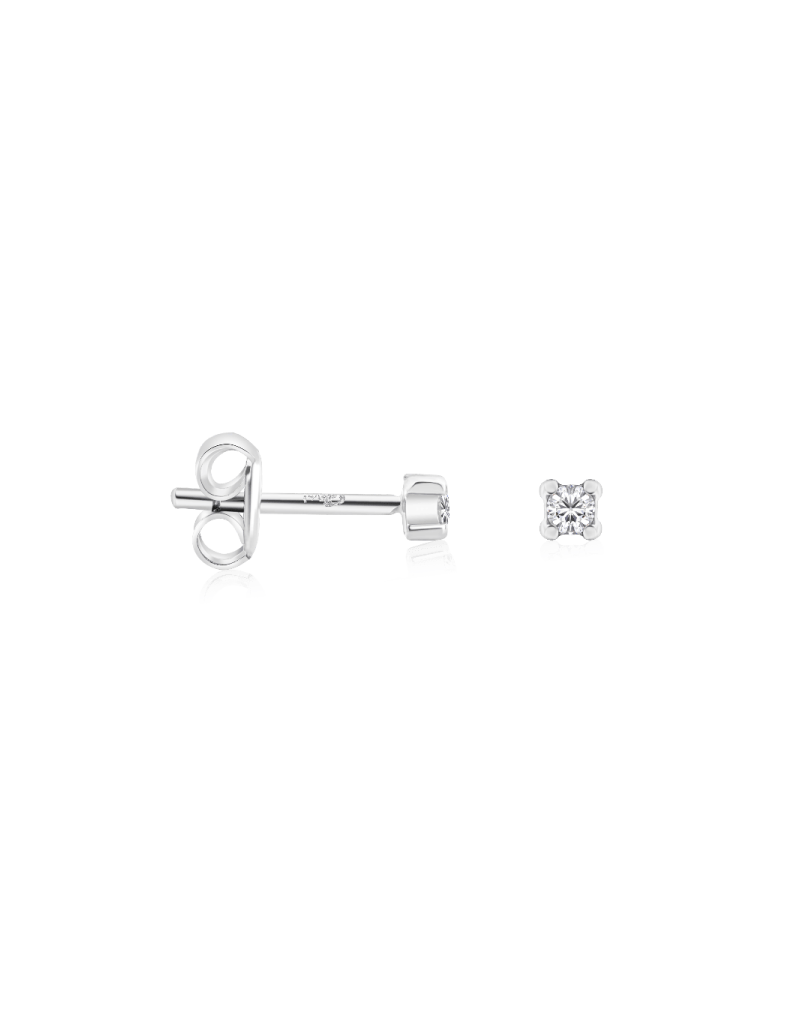 Auksarai Akutės su natūraliais deimantais. Baltas auksas, aukšta kokybė ir deimantų švarumas. | Aukseja.lt