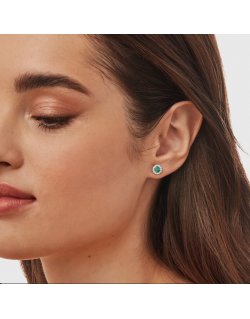 Auksarai Halo su natūraliais smaragdais ir deimantais. Baltas auksas, aukšta kokybė ir deimantų švarumas. | Aukseja.lt