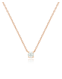 Auksinė grandinėlė su psksbuku - akutė. Rausvas aukasa 585 | Aukseja.lt