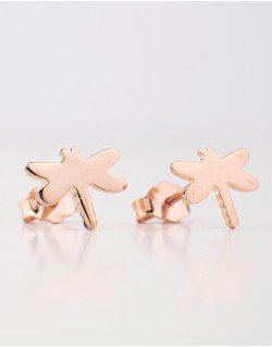 Auskarai Musytės. Rausvas auksas, praba 585 | Aukseja.lt