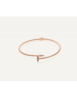 Apyrankė "Vinis". Rausvas auksas, praba 585 | Aukseja.lt